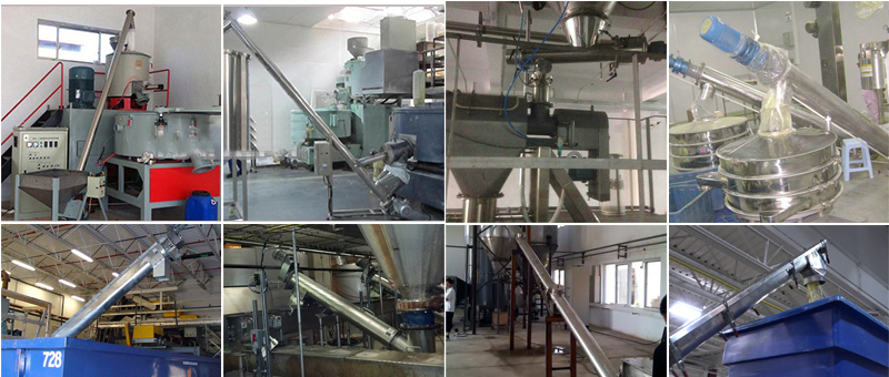 適宜輸送顆粒度較小和粉狀物料，不適宜輸送易變質(zhì)，黏性和易結(jié)塊的物料如：小麥，石墨顆粒，化肥，飼料，膨化食品，醫(yī)藥等。